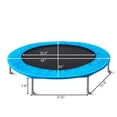 thumbnail image 5 of 45 Inch Mini Trampoline Exercise Rebounder Indoor Trampoline for Kids Boys Girls, Small Trampoline Foldable Workout Trampoline Folding Fitness Trampoline Max 180 LBS (Blue), 5 of 8