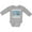 AC-Heather Grey, variant on Inktastic Future Snow Plow Truck Driver Boys or Girls Long Sleeve Baby Bodysuit