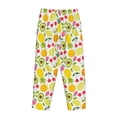thumbnail image 5 of Daiia Avocado And Pineapple Women's Sleep Pant with Pockets and Drawstring,Pajama Pants-Small, 5 of 9