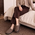 thumbnail image 2 of Ecetana Women's House Slippers Closed Back Memory Foam Indoor Shoes, 2 of 8