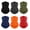 Black+gray+green+navy+orange+red, variant on Neck Gaiter  6 Pack Uv Protection Bandana Face Mask Gator Scarf For Men Women