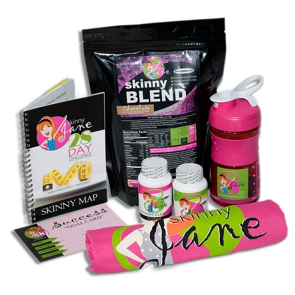 Skinny Jane Weight Loss Plan, Diet Plan to Lose Weight Fast and Slim Your Stomach and Body - Lose up to 20 lbs. in Just 28 Days-Chocolate / Large