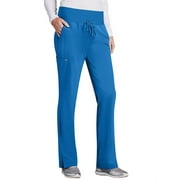Barco One 5206 Women's Midrise Cargo Scrub Pant New Royal M