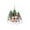 A, variant on Christmas Decorations Hanging Ornaments, Christmas Tree Ornaments, Acrylic 2D Christmas Decorations for Home and Car, Durable Lightweight Festive Holiday Decoration