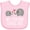 AD-Pink, variant on Inktastic Papaw Grandpa Loves Me Gift Boys or Girls Baby Bib