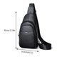 thumbnail image 3 of Riñoneras Bolsos De Pecho Para Hombre, Riñonera De Viaje Con Múltiples Bolsillos De Gran Capacidad De Piel De Vaca De Color Sólido, 3 of 7