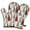 Multicolor Christmas Tree, variant on Cute Oven Mitts,Green and Red Christmas Plaid Pattern Oven Mitt 2-Pack Set,Kitchen Gloves for Oven,Heat Resistant Oven Mitts 7.7"x12"