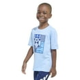 thumbnail image 3 of Boys 4-7 adidas Graphic Tee Color: Blue Size: 5, 3 of 4