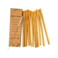 thumbnail image 2 of Set 12 Popotes de Bambú Ecowood Ecológico, Biodegradable y Reutilizable - Incluye Limpiador de Pipas y Popotes Ecowood Kit popotes bambú, 2 of 4