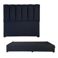 thumbnail image 1 of Base Cama Dicasa + Cabecera King Size Kami Azul, 1 of 6