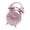Pink, variant on Strong Metal Alarm Clock Loud Ringing Sound Simple Operate Adjusters Exemplary For Elderly And Kids Security