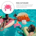 thumbnail image 2 of Miangastore 3 Pcs Porte-Gobelet de Piscine Gonflable en Forme de Crabe, 2 of 8