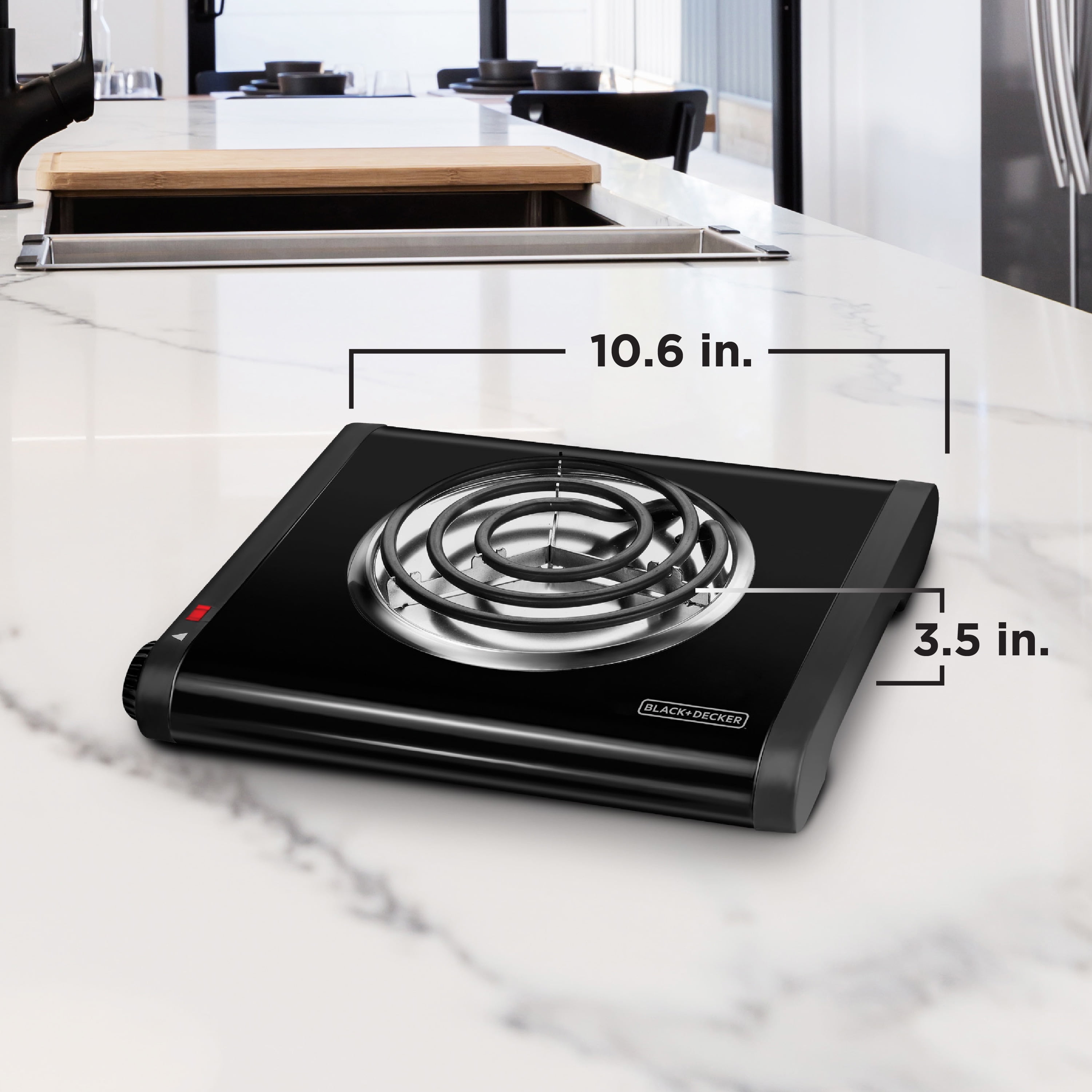 black and decker electric burner