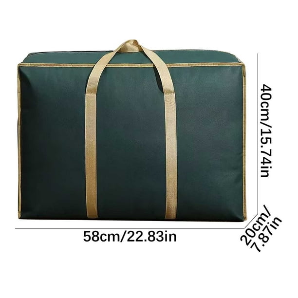 Apmemiss Extra Large Moving Bags with Strong Zippers & Carrying Handles, Storage Bags Storage Totes for Clothes, Moving Supplies, Space Saving Oversized Storage Bag Organizer for Moving, Traveling