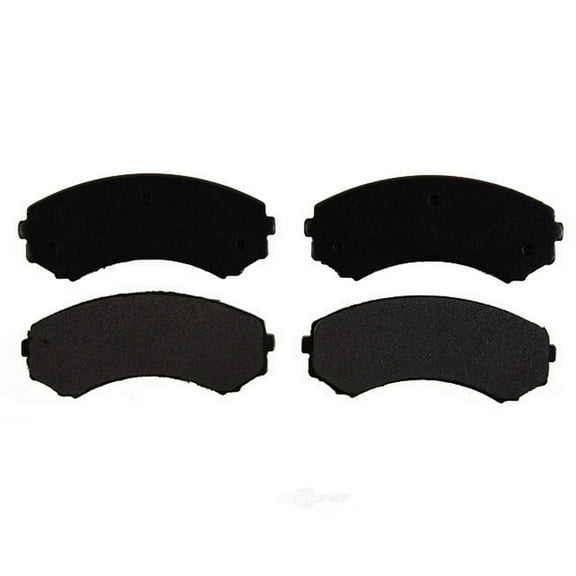 Raybestos PGD550M Grade Semi-Metallic Disc Brake Pad Set, Front Brake, Fit for Dodge Models