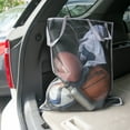 thumbnail image 5 of Contemporary Home Living 26" Charcoal Black Bath Mesh Laundry Hamper Bag, 5 of 6