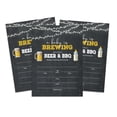 thumbnail image 1 of Inkdotpot 30A Baby is Brewing Gender Neutral Baby Shower Invitation Cards Fill In Blank Invites, 1 of 7
