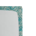 thumbnail image 2 of Ambesonne Teal Fitted Sheet, Romantic Lace Pattern, Twin XL Size, Teal Beige, 2 of 2