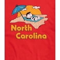 thumbnail image 3 of Peanuts - North Carolina Lucy - Men's Short Sleeve Graphic T-Shirt, 3 of 6