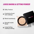 thumbnail image 4 of Long Lasting Setting Powder, 1 Count Matte Loose Makeup Powder, Lock in Makeup, Soft Focus Finish Facial Makeup Products for Women, Face Setting Powder, Cosmetic, Beauty Powder, 4 of 6