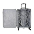 thumbnail image 4 of Protege 3-Piece Softside Luggage Travel Set, Includes Medium Checked Luggage, Carry On Duffel and Boarding Tote, Gray, 4 of 13