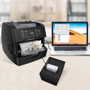 NUCOUN VC-3 Business Grade Bill Cash Counter Machine, Black