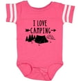 thumbnail image 3 of Inktastic I Love Camping- Tent and Trees Boys or Girls Baby Bodysuit, 3 of 5