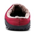thumbnail image 4 of Pantuflas cálidas, zapatos acogedores para el hogar, ligeros y cómodos para hombres y mujeres (44), color rojo, 4 of 9