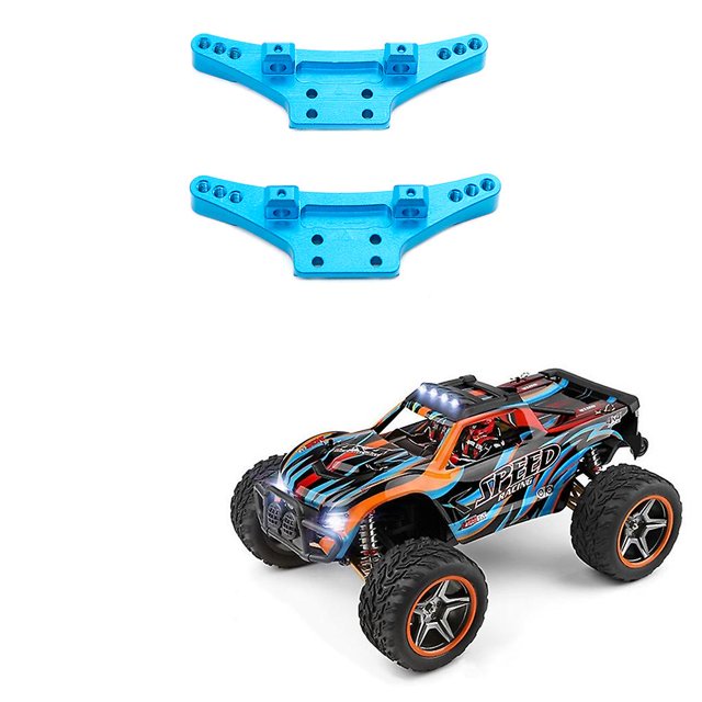 2 torres de choque para Wltoys 104009 12402-a 12401 12404 Rc Car, 1 Afortunado Sencillez