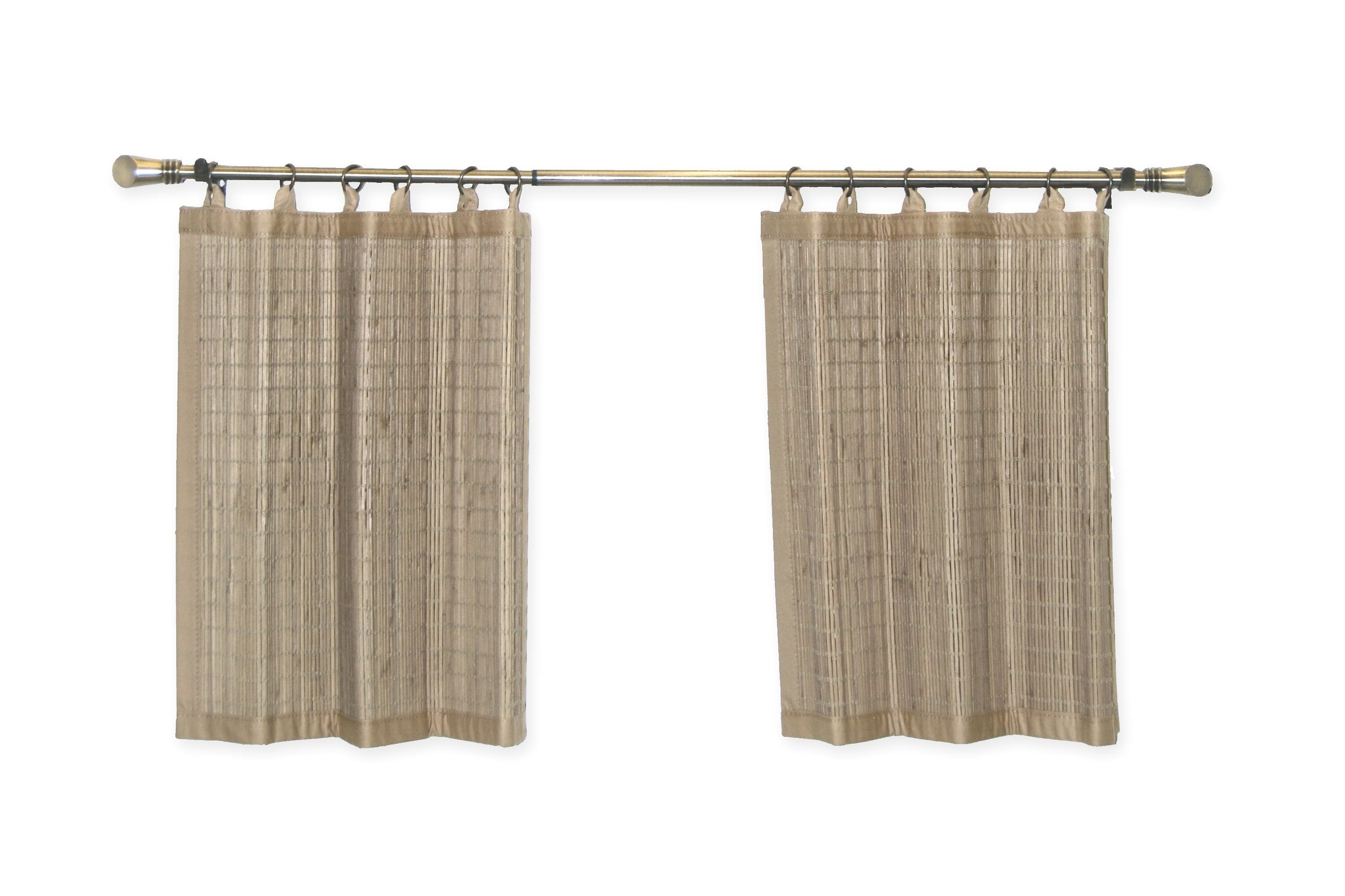 Versailles Designer Series Leaf curtain swag Rings Brass NEW $24.95 value