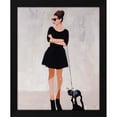 thumbnail image 2 of Clayton Rabo 12x14 Black Modern Wood Framed Wall Art Titled - Frenchy, 2 of 6