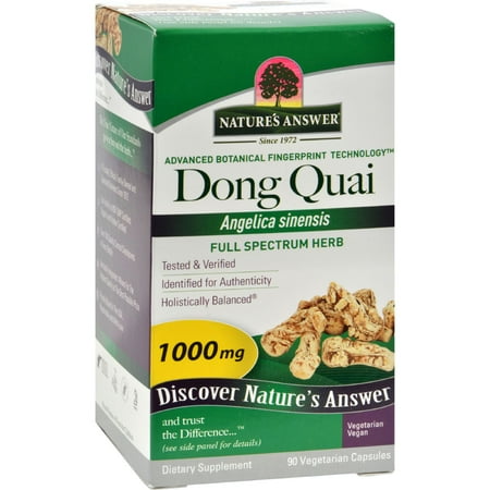 Dong Quai Black Cohosh - Natures Answer Natures Answer Dong Quai, 90 ea