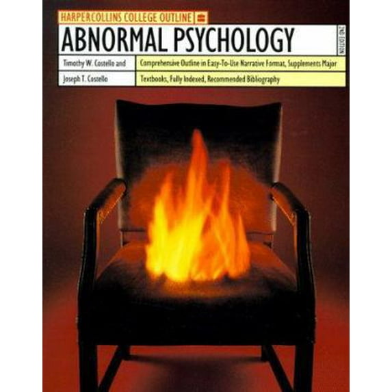 Pre-Owned HarperCollins College Outline Abnormal Psychology (Paperback) 0064671216 9780064671217