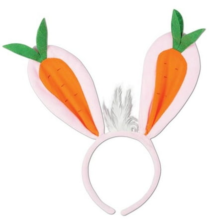 Beistle 40765 Carrot Ears Headband - Pack of 12