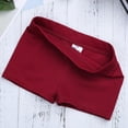 thumbnail image 7 of Miutii Kids Girls Ballet Dance Booty Shorts Sports Gym Workout Yoga Cycling Running Activewear Shorts Burgundy 12, 7 of 7