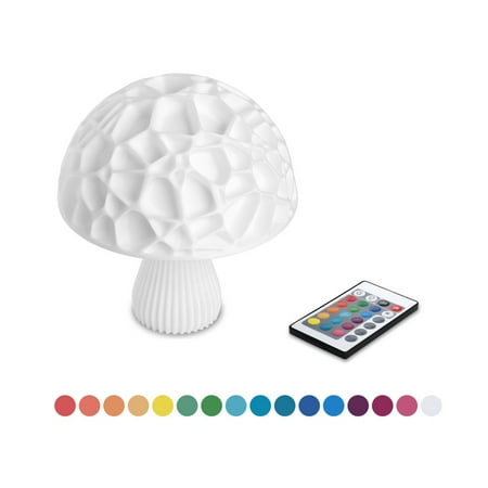 

DTOWER Night Light for Kids 3D Print Mushroom Night Lamp 16 Adjustable Colors Bedside Lamp Night Light with Remote Control Christmas Gifts for Babies and Children