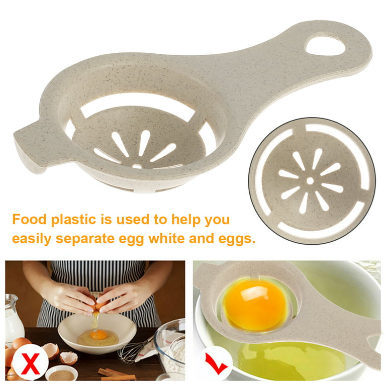 Egg Separator Gadget Egg Yolk White Separator Holder Sieve Funny