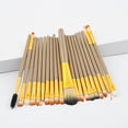 thumbnail image 2 of 20pcs/set Makeup Brush Set tools Make-up Toiletry Kit Wool Make Up Brush Set Concealer Brush, 2 of 5