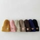 thumbnail image 2 of 2023 Corea primavera otoño niños sombrero Color caramelo bebé niños sombrero de punto bebé niñas oso cabeza bordado niños sombrero de punto Tan Jianjun unisex, 2 of 2