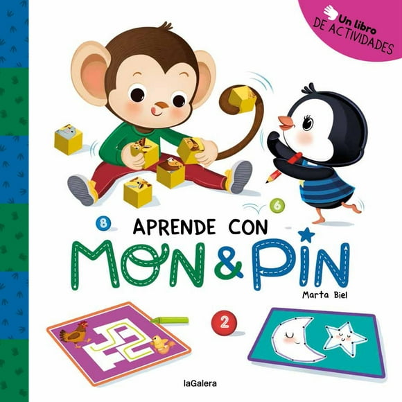 Mon & Pin. Actividades 2. Aprende con Mon & Pin Blanco