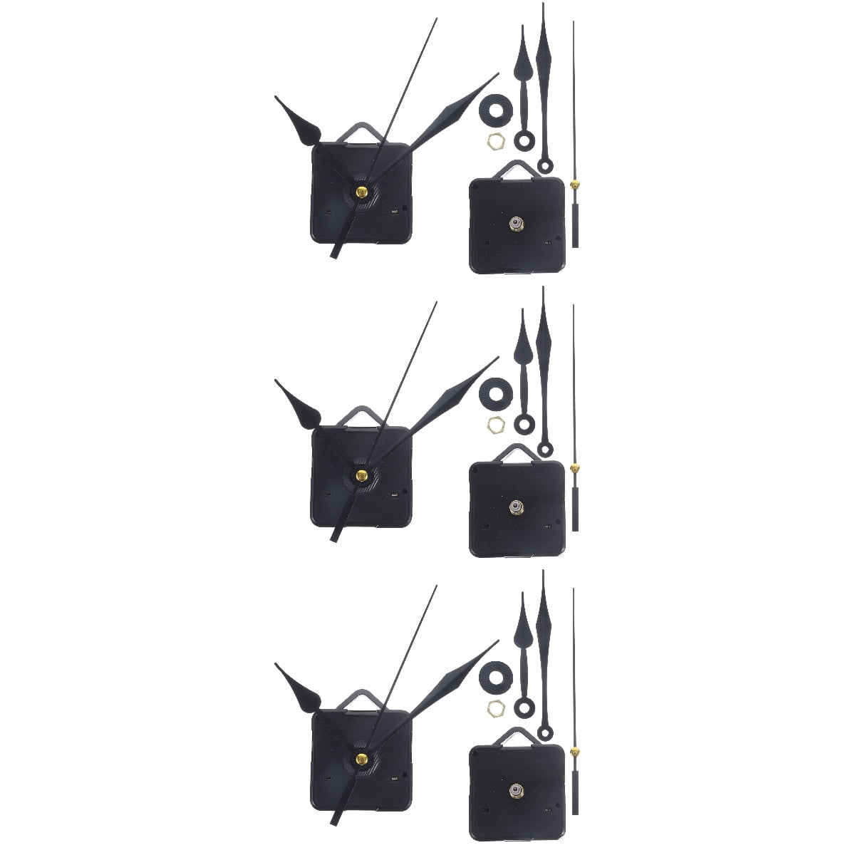 Raindrops 6 Sets  of Creative DIY Clock Mechanism Repair Parts Clock Mechanism for Home