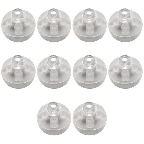 1000 x Lámpara de Bola de Flash Led Redonda Luz del Globo Tiempo de Espera Blanco