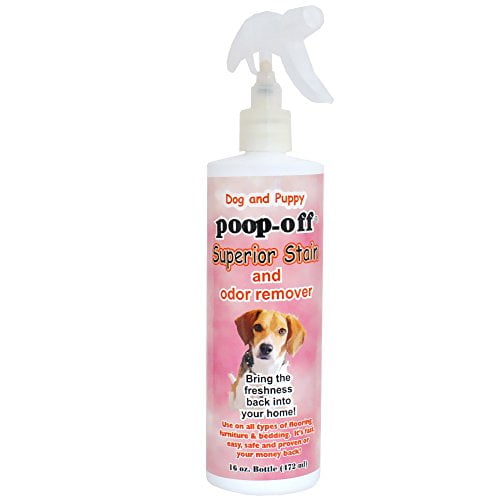 PoopOff Superior Stain and Odor Remover with Sprayer for Dogs and