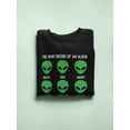 thumbnail image 3 of Alien Moods Graphic Sweatshirt Men -GoatDeals Designs, Male XX-Large, 3 of 4