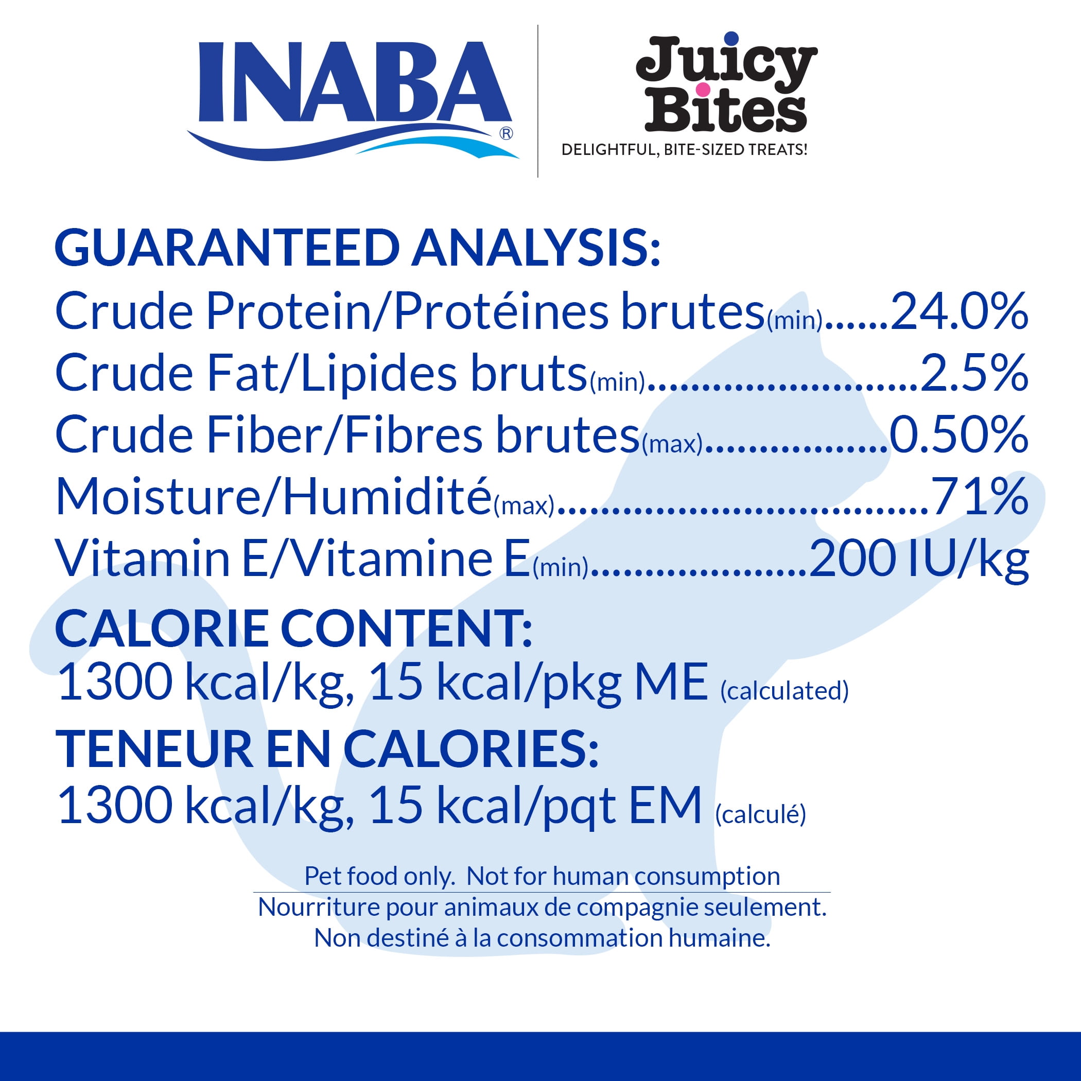 Inaba Juicy Bites Soft Moist Chewy Cat Treats, 0.4 oz Pouch, 24 Pouches, Chicken