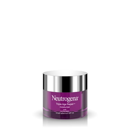 Neutrogena Triple Age Repair Facial Moisturizer with Vitamin C, Anti-Aging, SPF 25, 1.7 oz