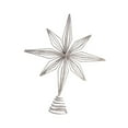 thumbnail image 4 of Estrella con purpurina para la copa del árbol de Navidad, adorno para el porche de la oficina para Año Nuevo Plata, 4 of 8