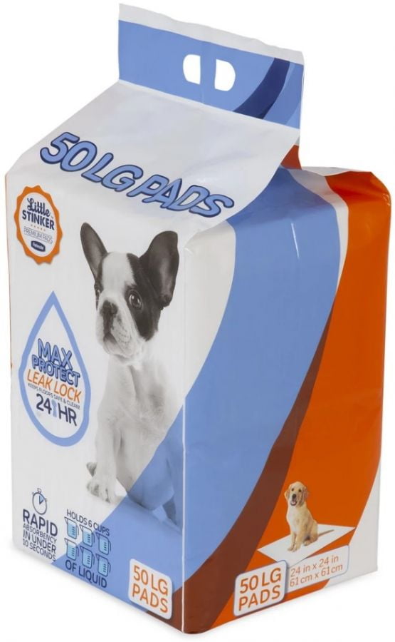 Precision Pet Little Stinker Housetraining Dog Pee Pads 24" x 24" (50