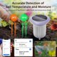 thumbnail image 1 of Tuya Smart Zigbee Solar Soil Sensor for Gardening Temperature and Humidity Meter APP Control Digital, 1 of 5