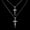0.72 carat cross necklace—Moissanite, variant on Moissanite Cross Necklace S925 Sterling Silver, VVS D-Color Hip Hop Cross Pendant Chain, Trendy Unisex Jewelry Gift for Men Women